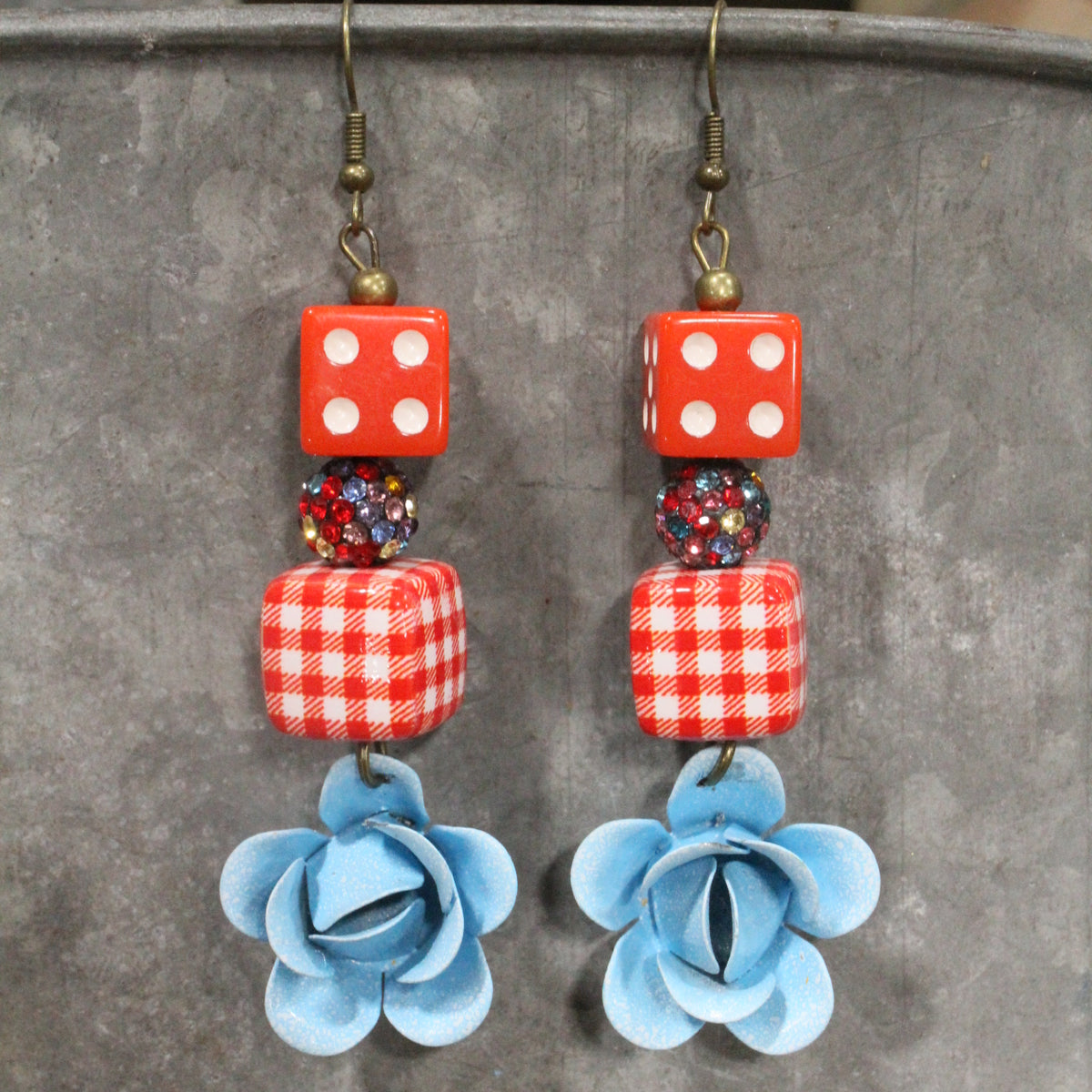 Dazzling Deer Dangle Earrings