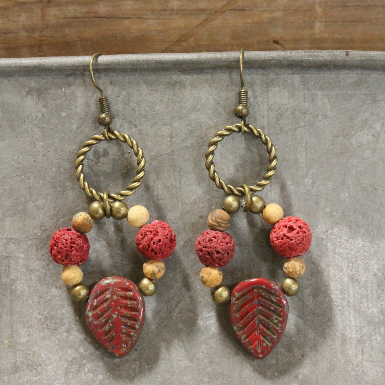 All The Feels Of Autumn Drop Earrings