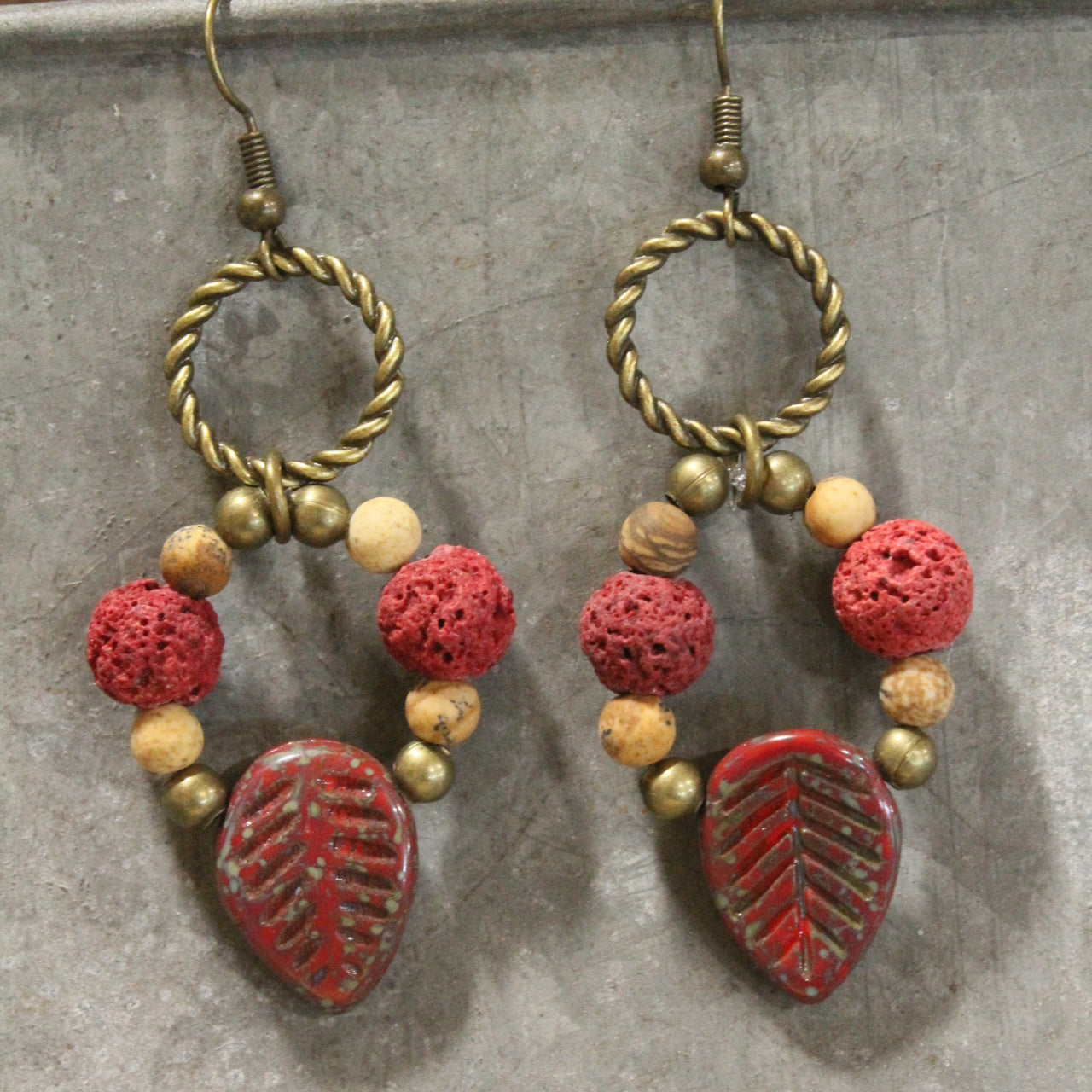 All The Feels Of Autumn Drop Earrings