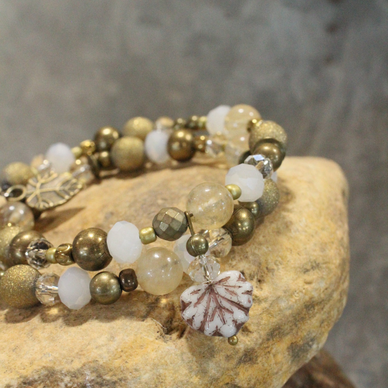 My Favorite Maple Leaf Wrap Bracelet