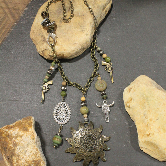 Western Women Charming Boho Necklace
