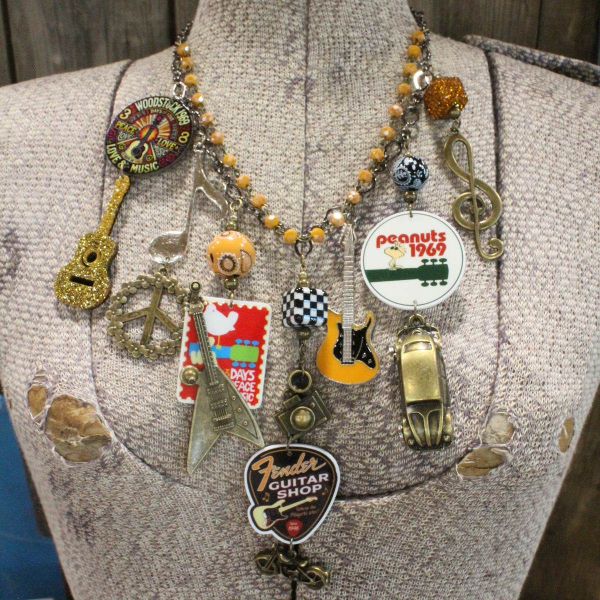 Woodstock & Fender Charm'd Necklace