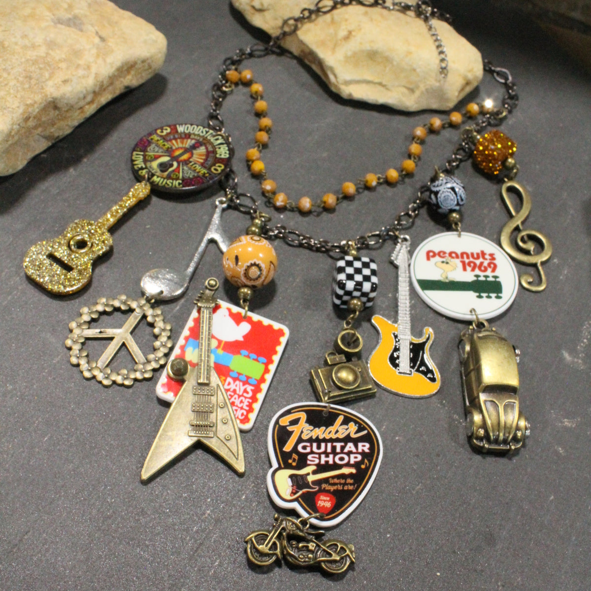 Woodstock & Fender Charm'd Necklace