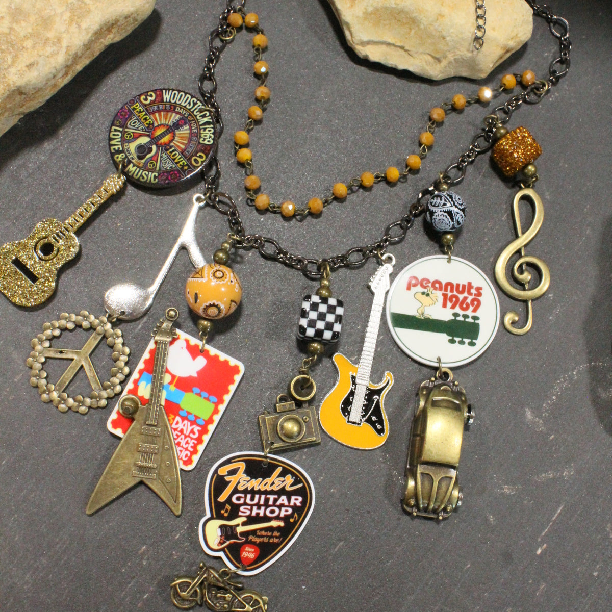 Woodstock & Fender Charm'd Necklace