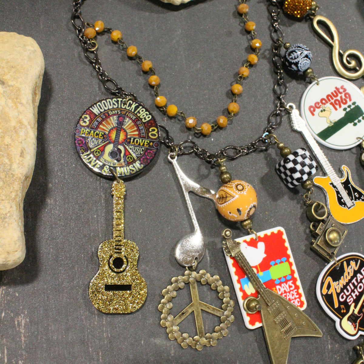 Woodstock & Fender Charm'd Necklace