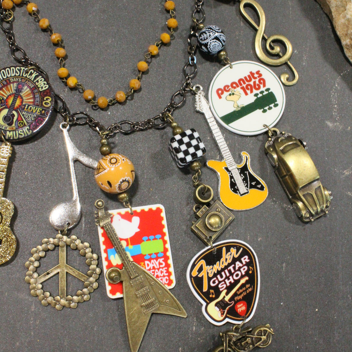Woodstock & Fender Charm'd Necklace
