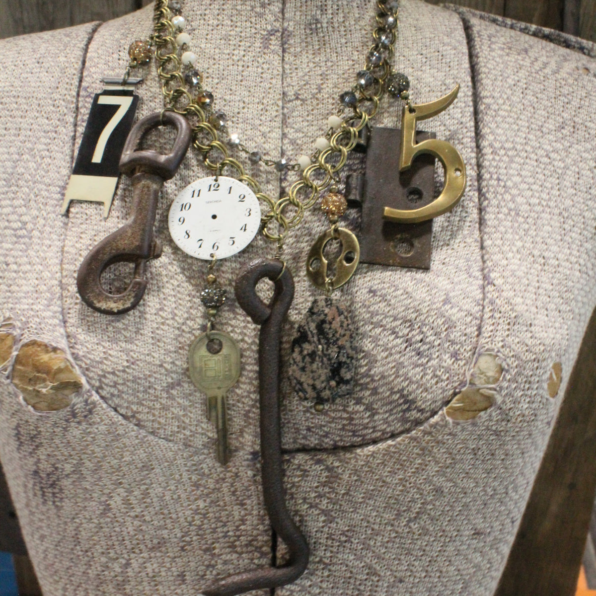 LIMITED EDITION: All Things Vintage Charm'd Necklace