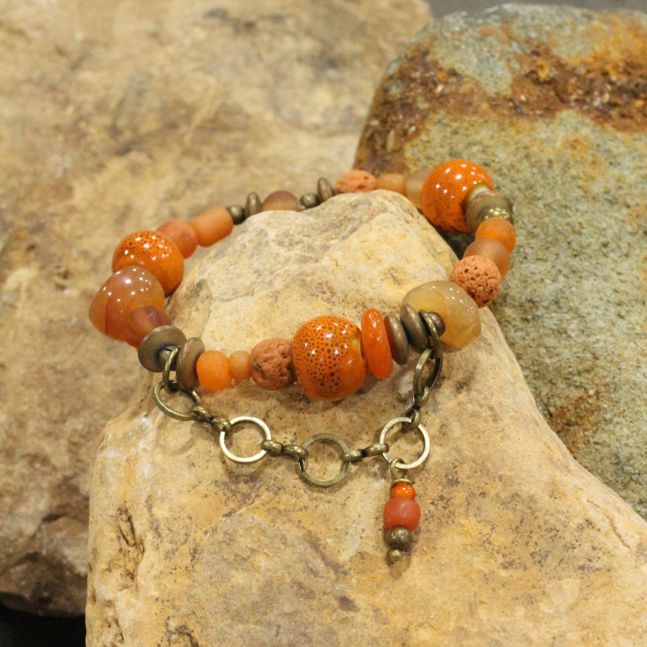 Rustic Desert Stretch Bracelet