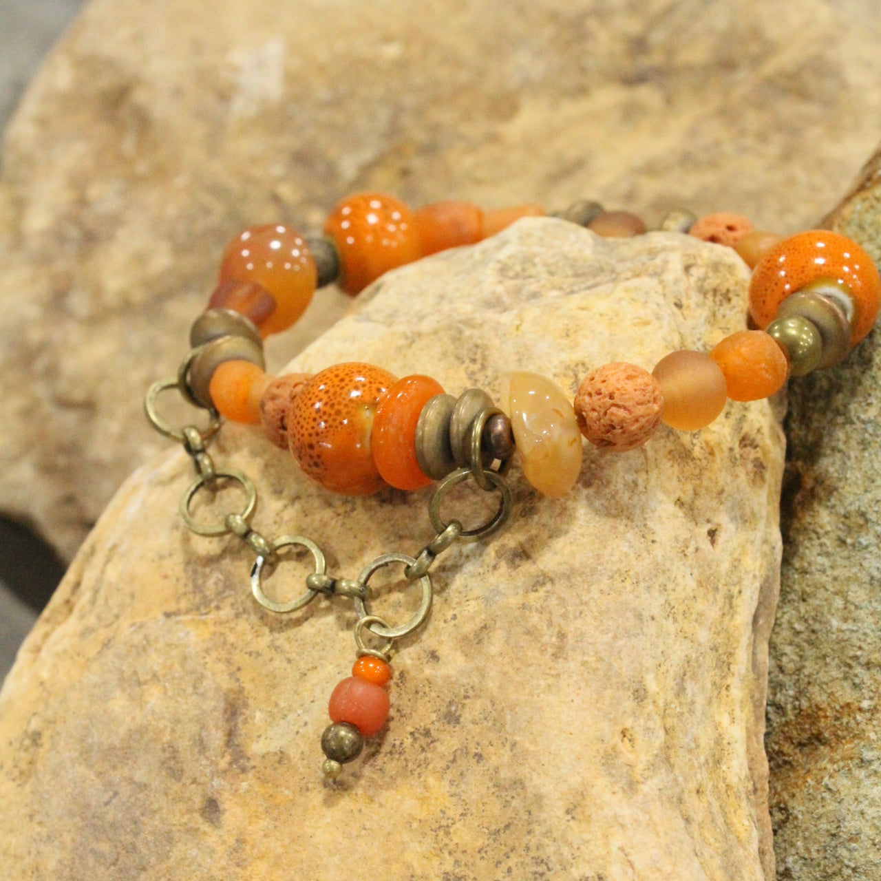 Rustic Desert Stretch Bracelet