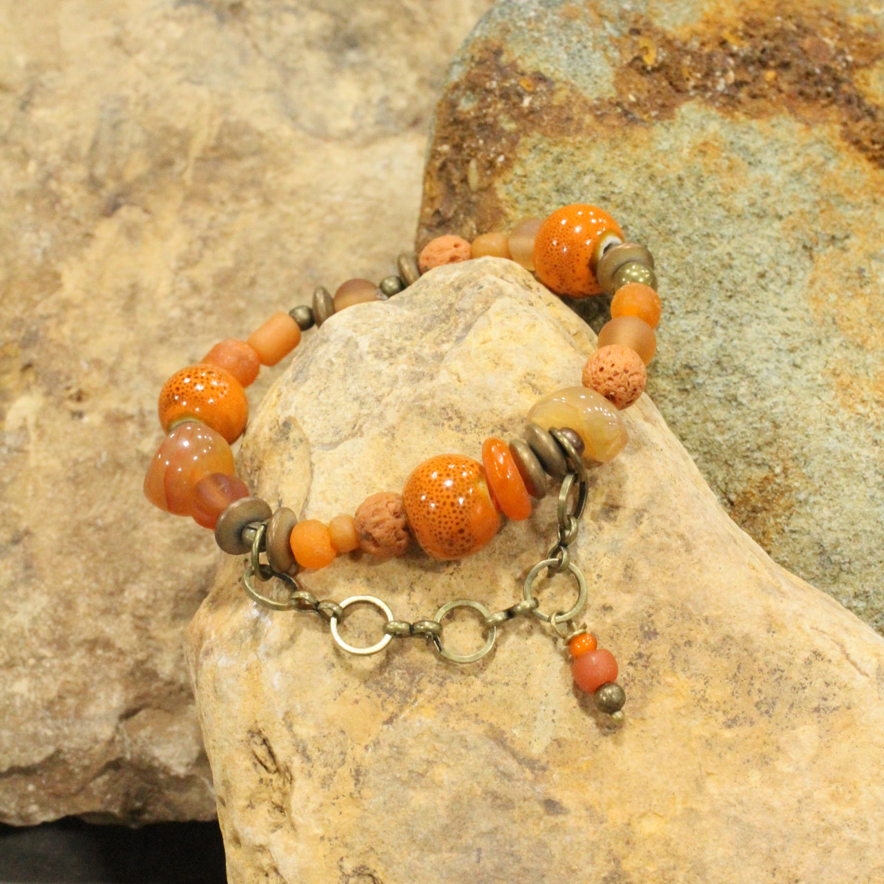 Rustic Desert Stretch Bracelet