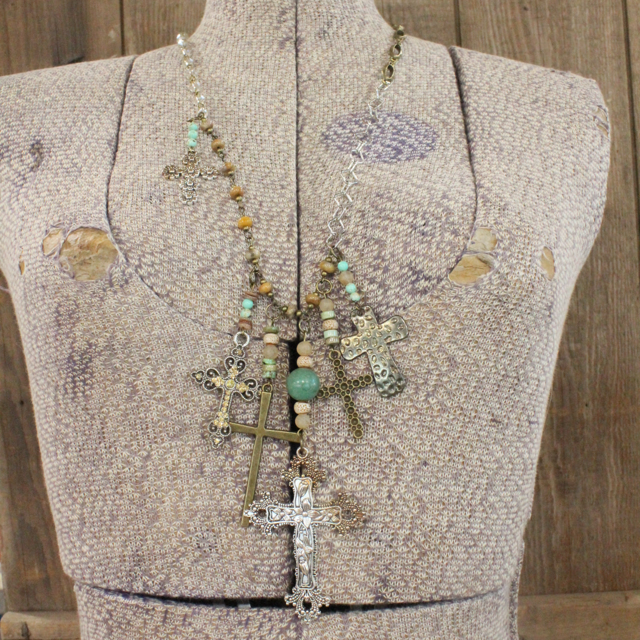 Loads Of Eclectic Charmed Necklace