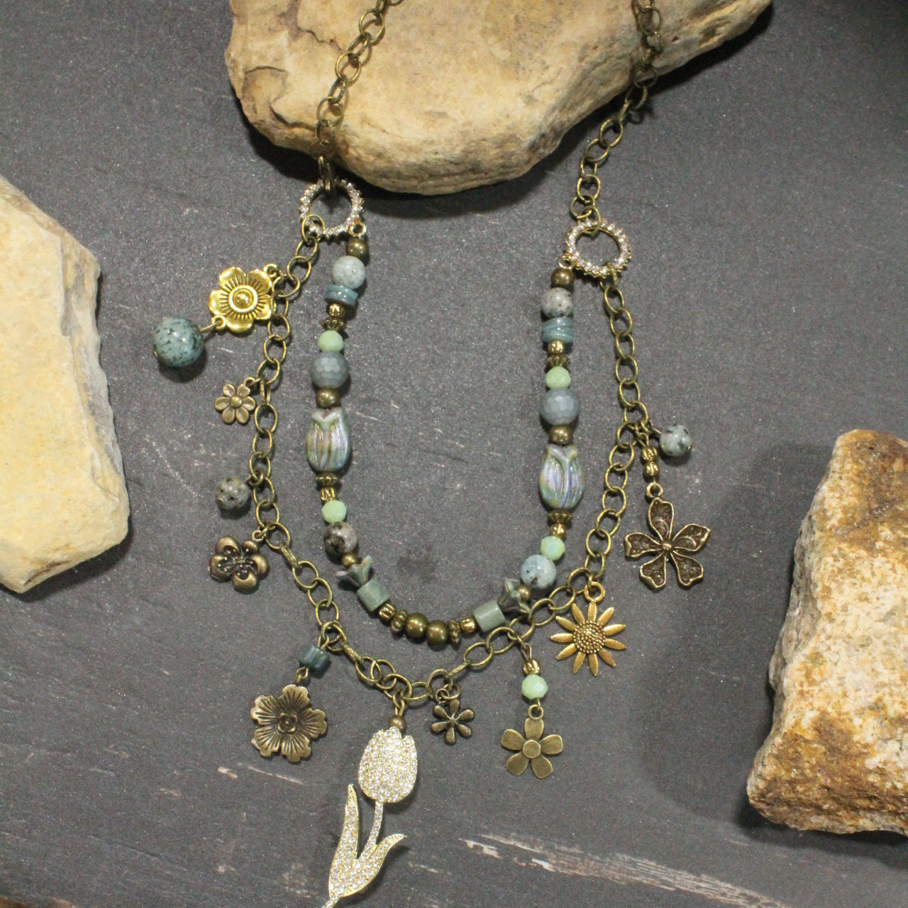 Tiptop Tulip Charm'd Necklace
