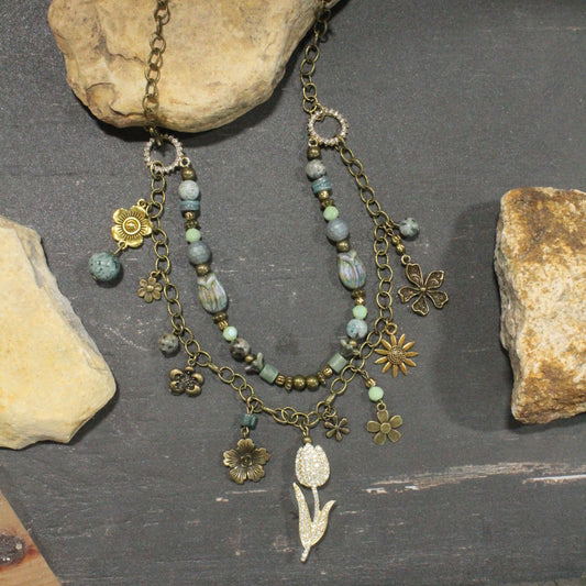 Tiptop Tulip Charm'd Necklace