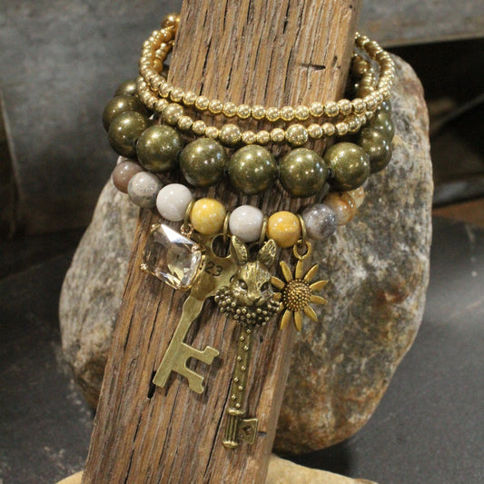 The Hasty Hare Charm'd Bracelet Set