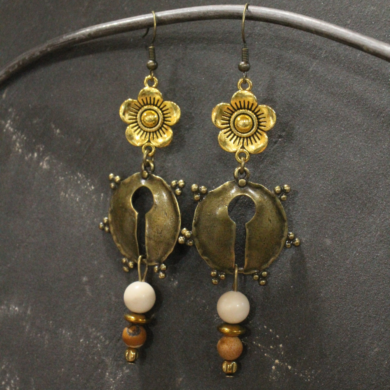 Unlock The Beauty Dangle Earrings