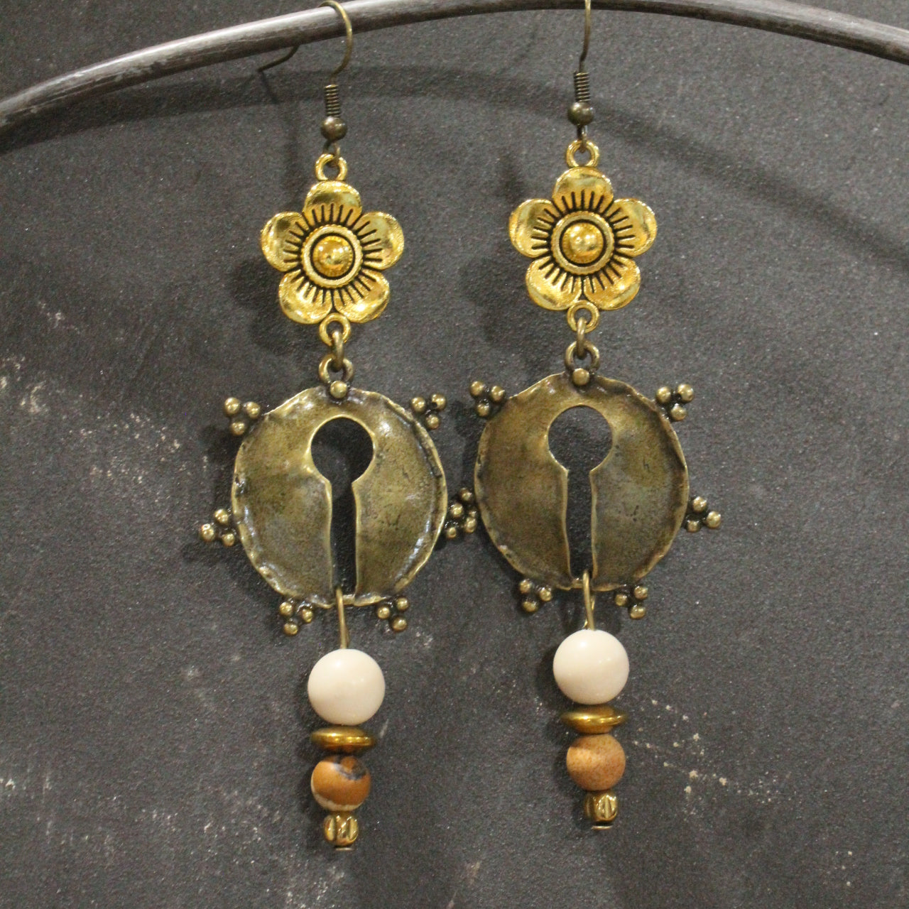 Unlock The Beauty Dangle Earrings
