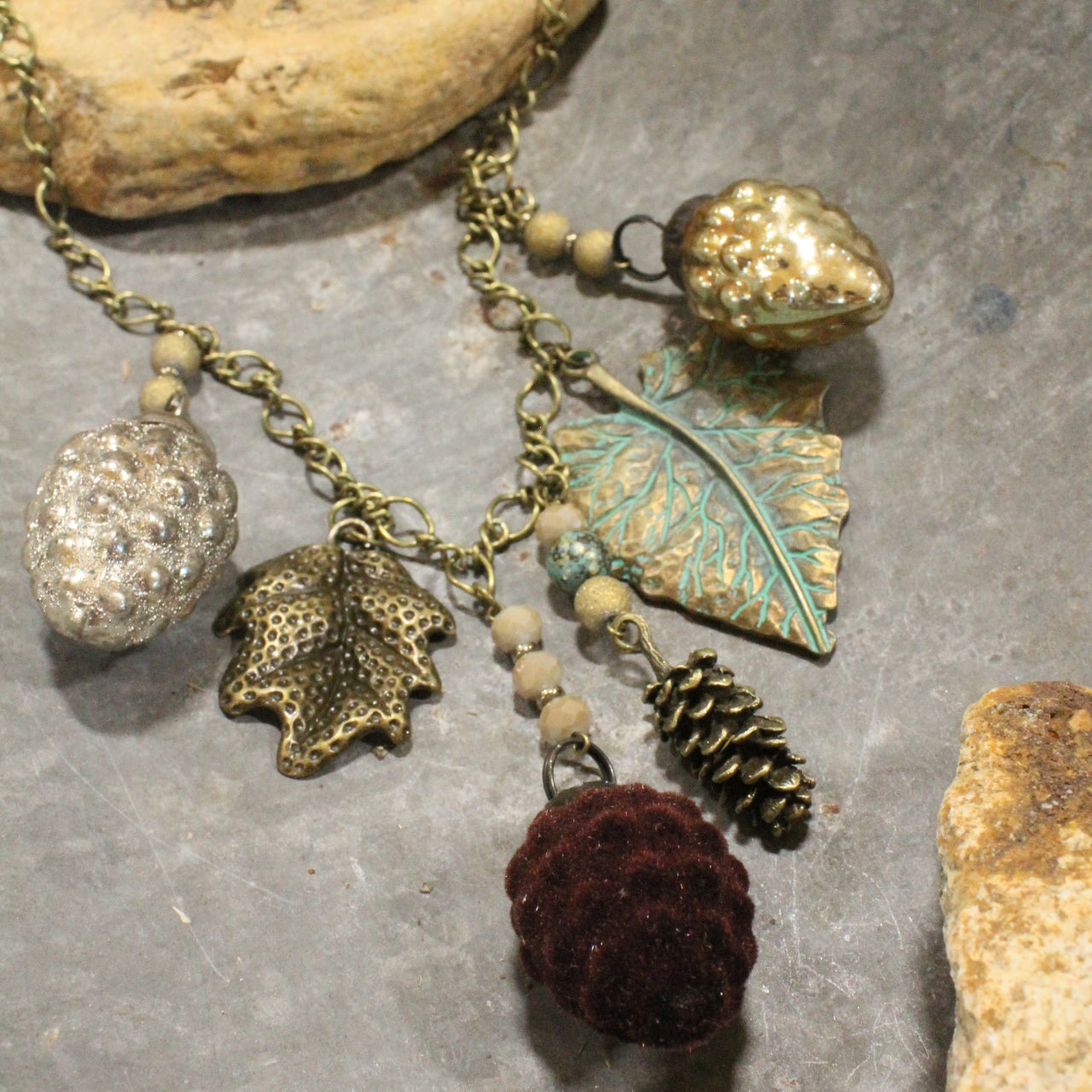 All Things Fall Charm'd Necklace