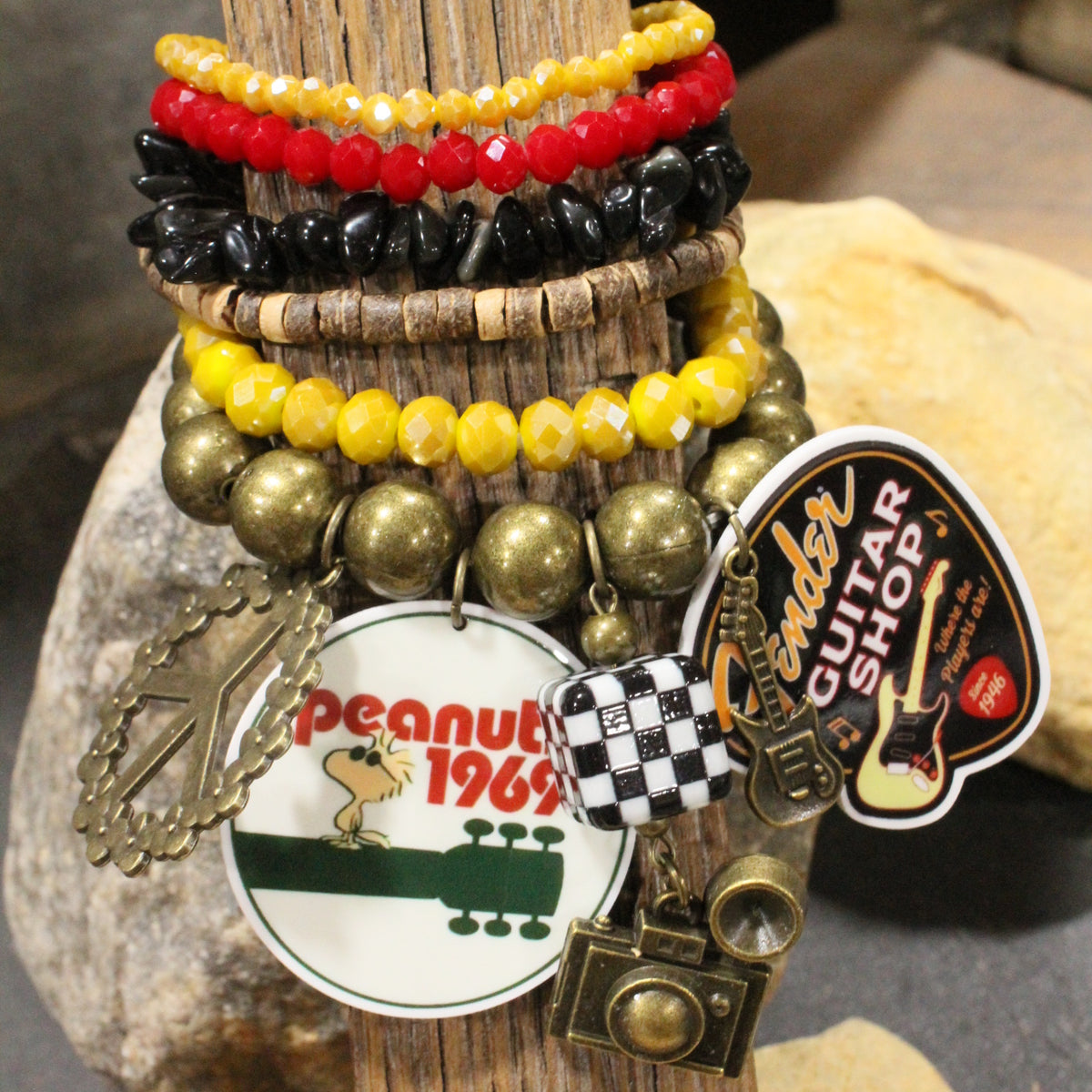 Woodstock & Fender Charm'd Bracelet Set