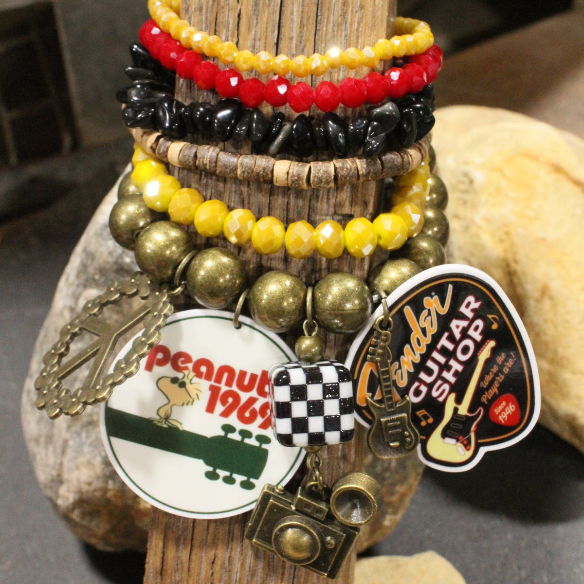 Woodstock & Fender Charm'd Bracelet Set