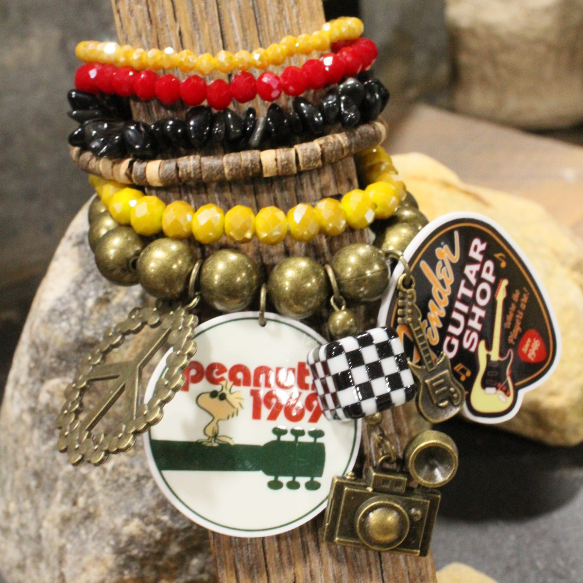 Woodstock & Fender Charm'd Bracelet Set