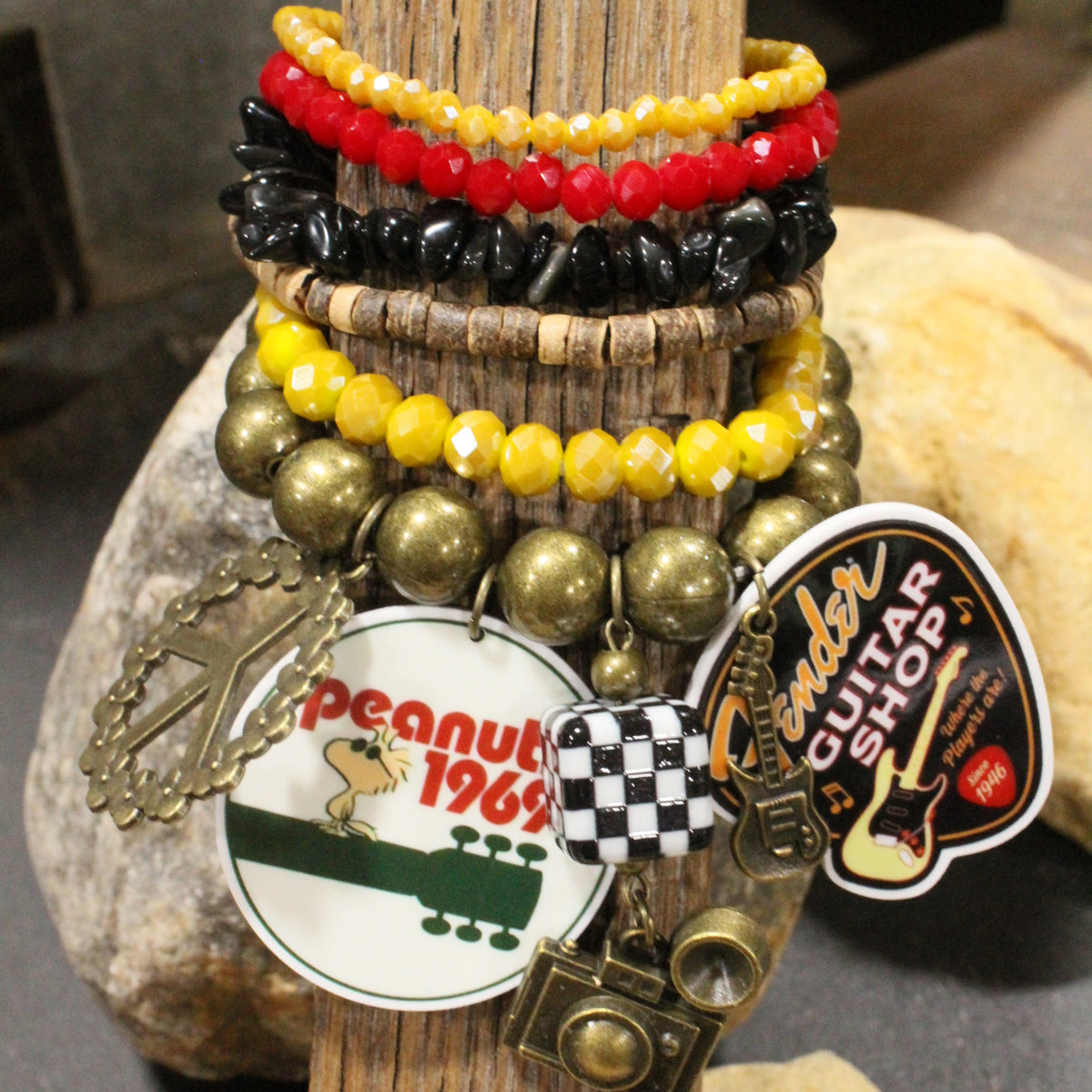 Woodstock & Fender Charm'd Bracelet Set