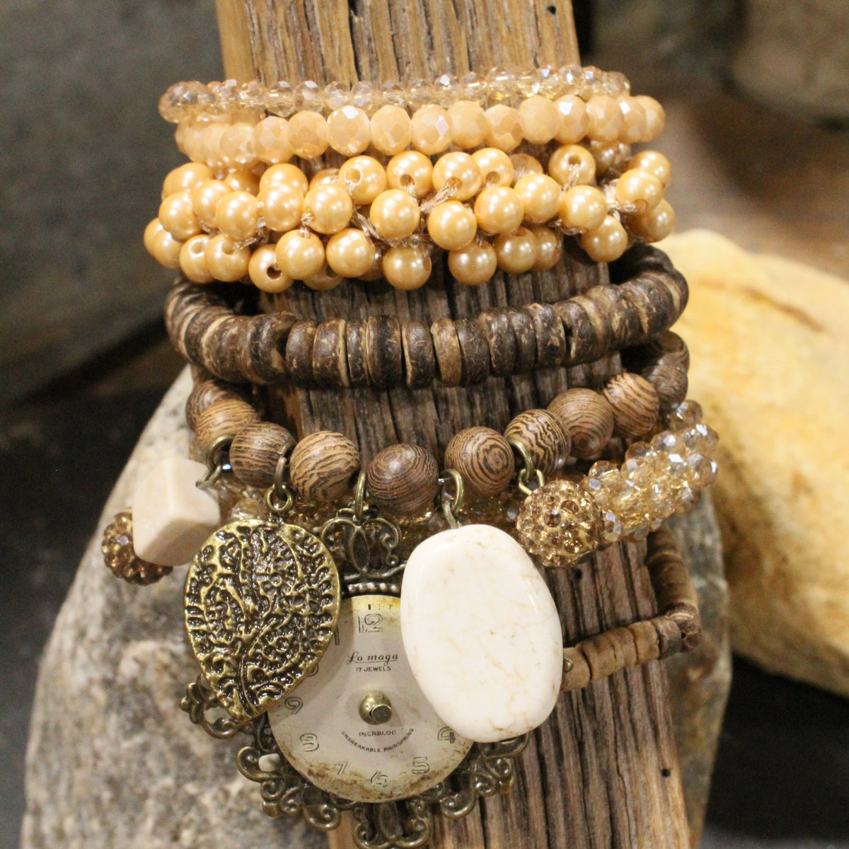 LIMITED EDITION: All Things Vintage Charm'd Bracelet Set