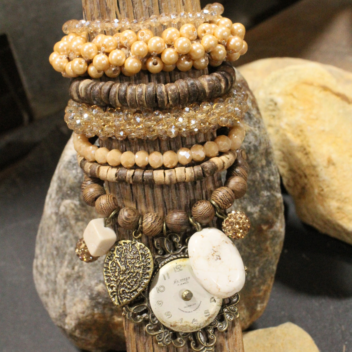 LIMITED EDITION: All Things Vintage Charm'd Bracelet Set