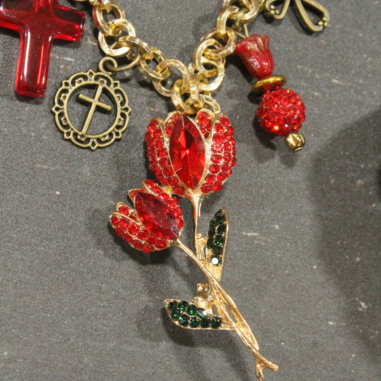 Springtime Blessings Charm'd Necklace