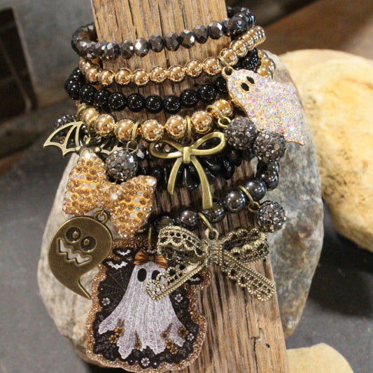 Ghostly BOO Charm'd Bracelet Set
