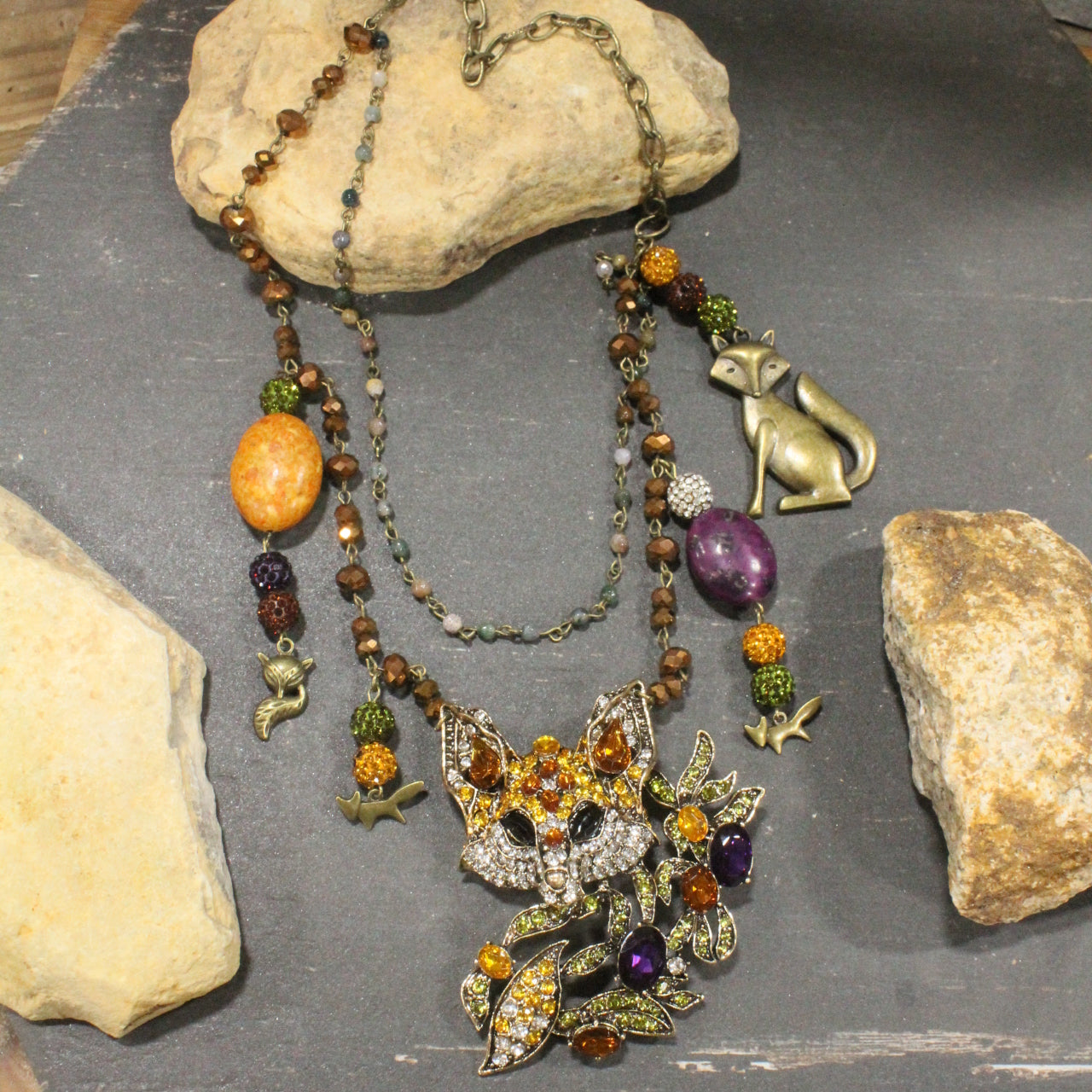 Miss Foxy Layered Necklace
