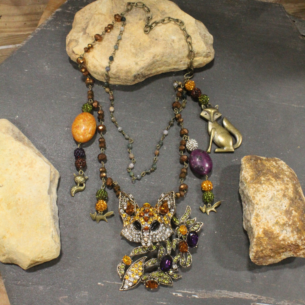 Miss Foxy Layered Necklace