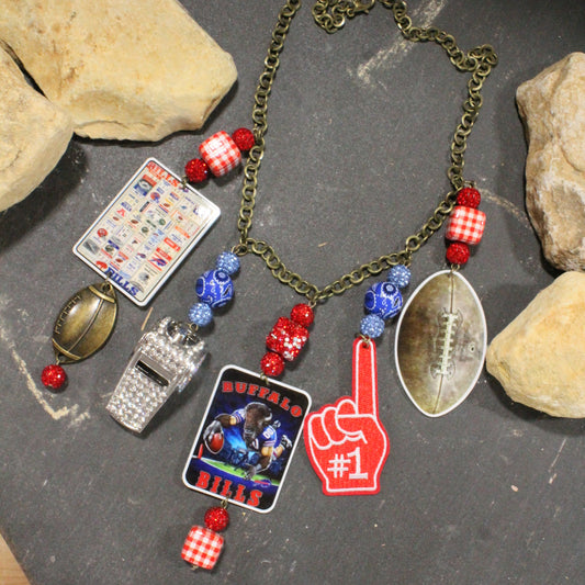 How 'Bout Those Bills Charm'd Necklace