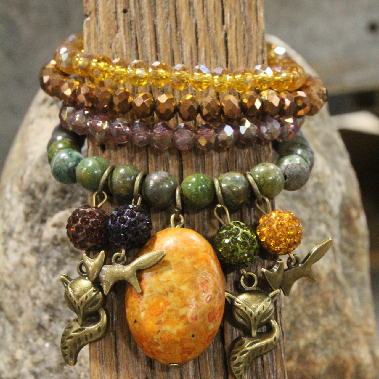 Miss Foxy Bracelet Set