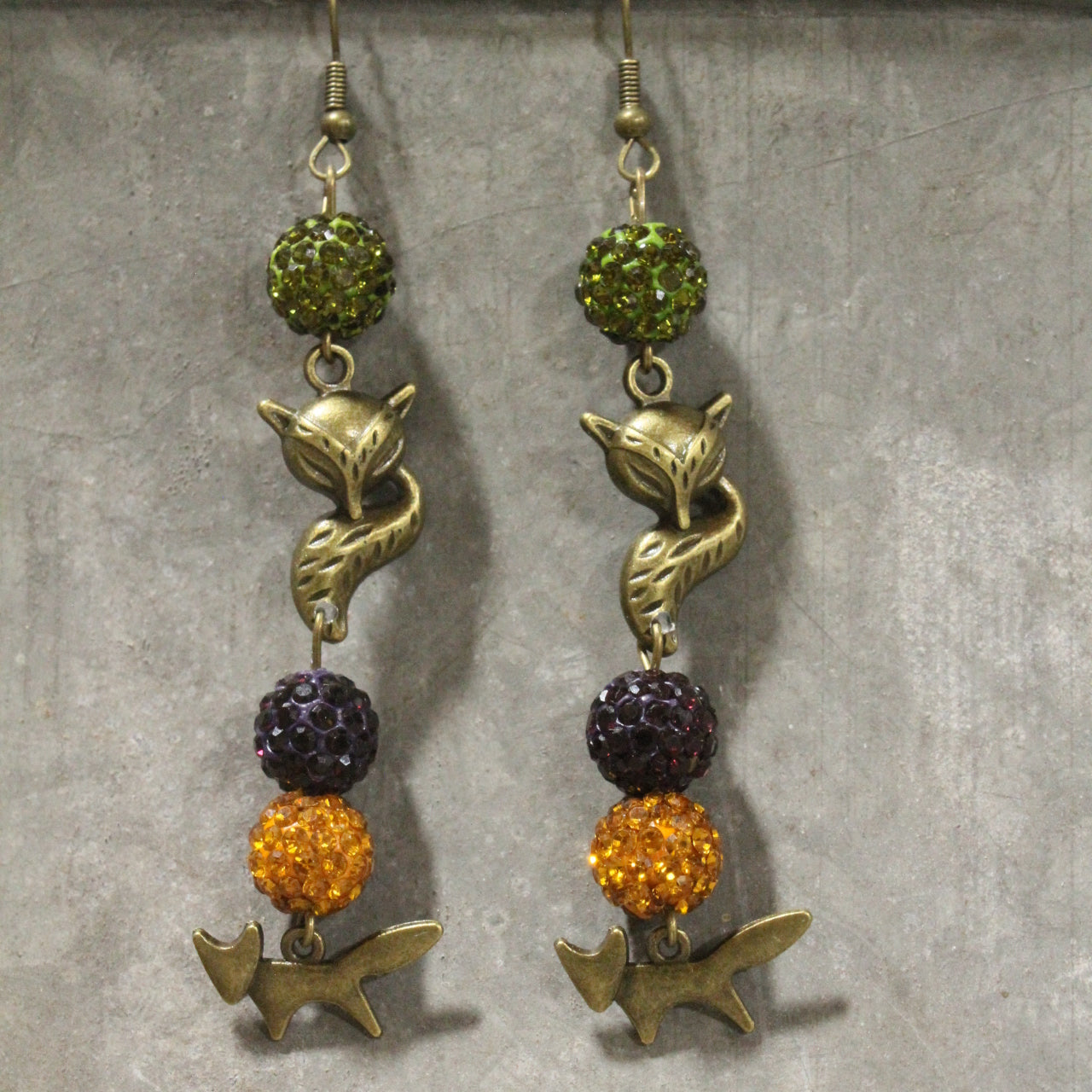 Miss Foxy Dangle Earrings