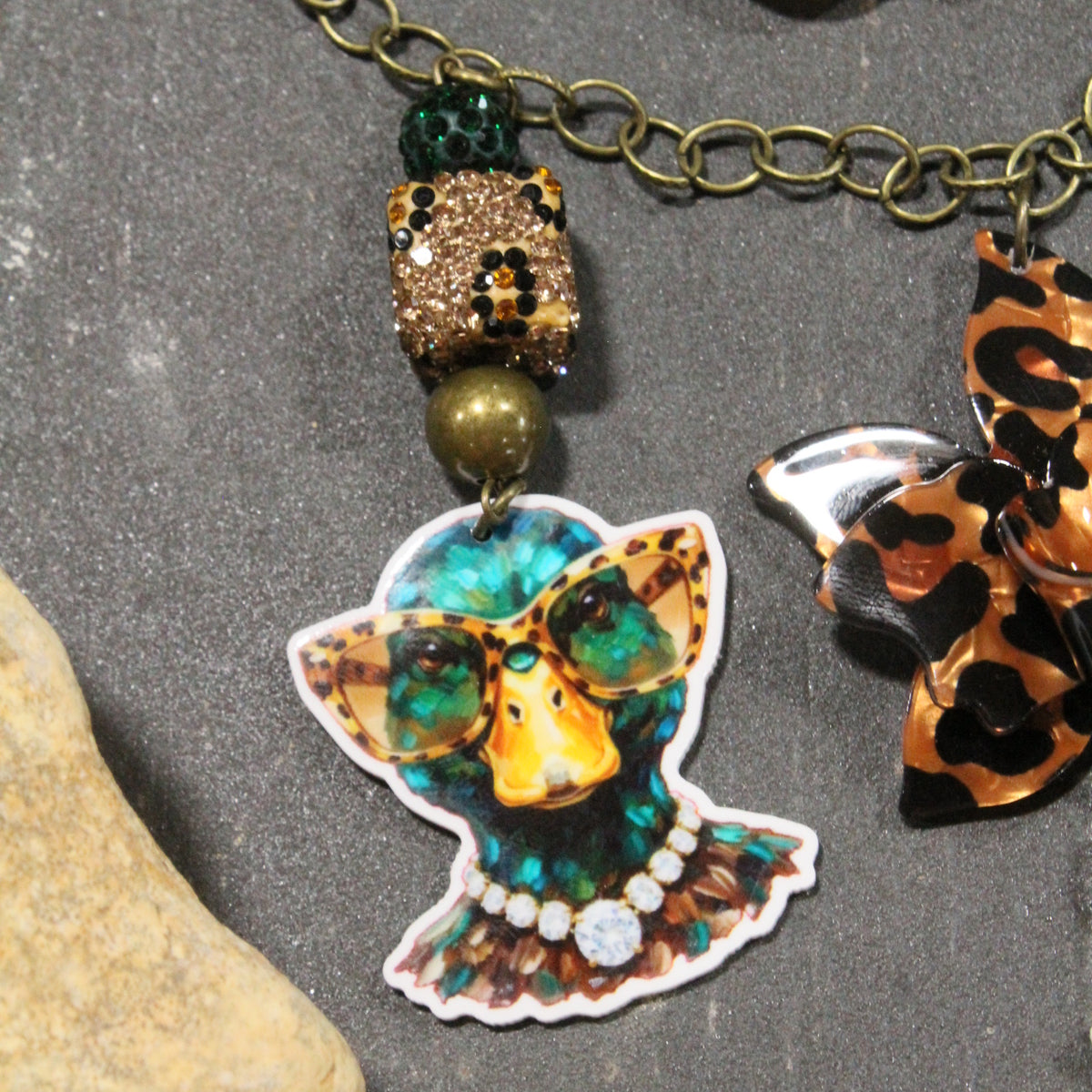 Crazy Quacker Days Charm'd Necklace