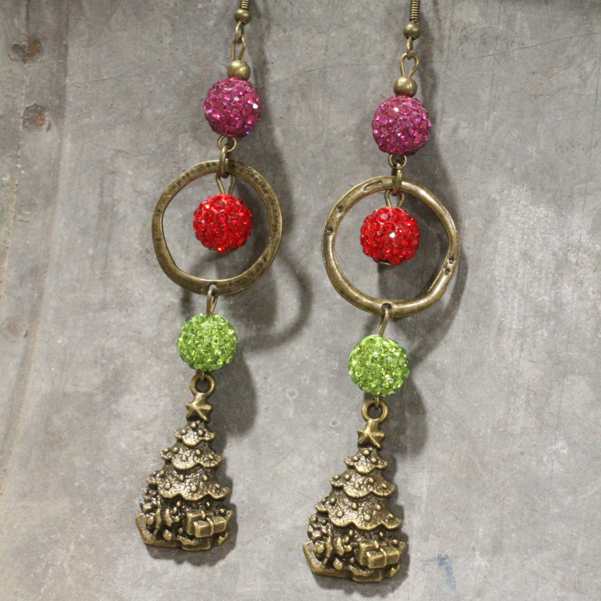 Countdown To Christmas Dangle Earrings
