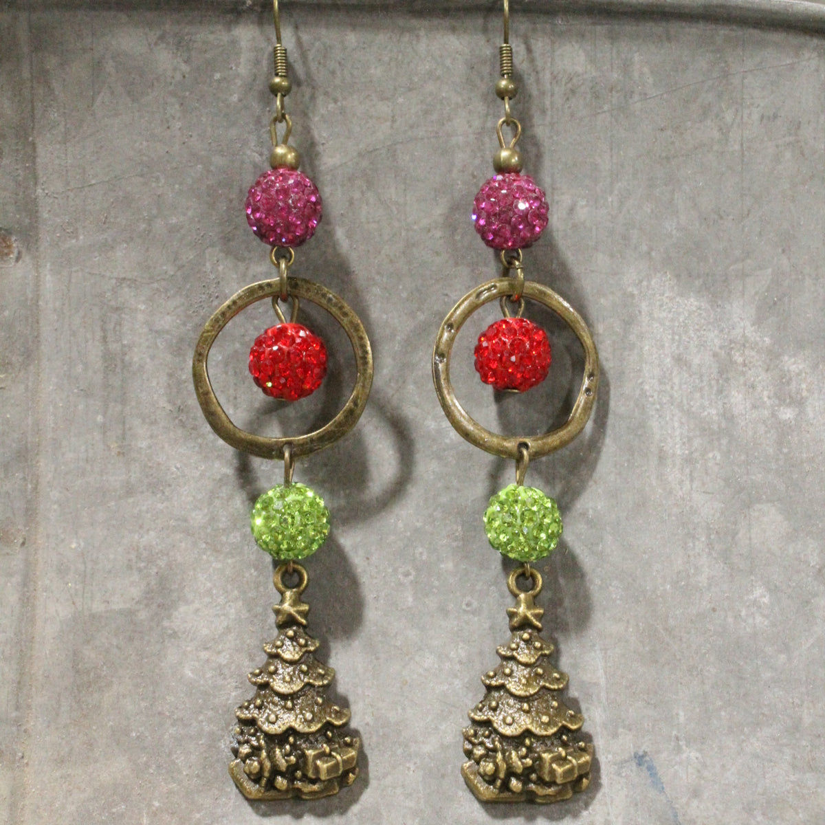 Countdown To Christmas Dangle Earrings