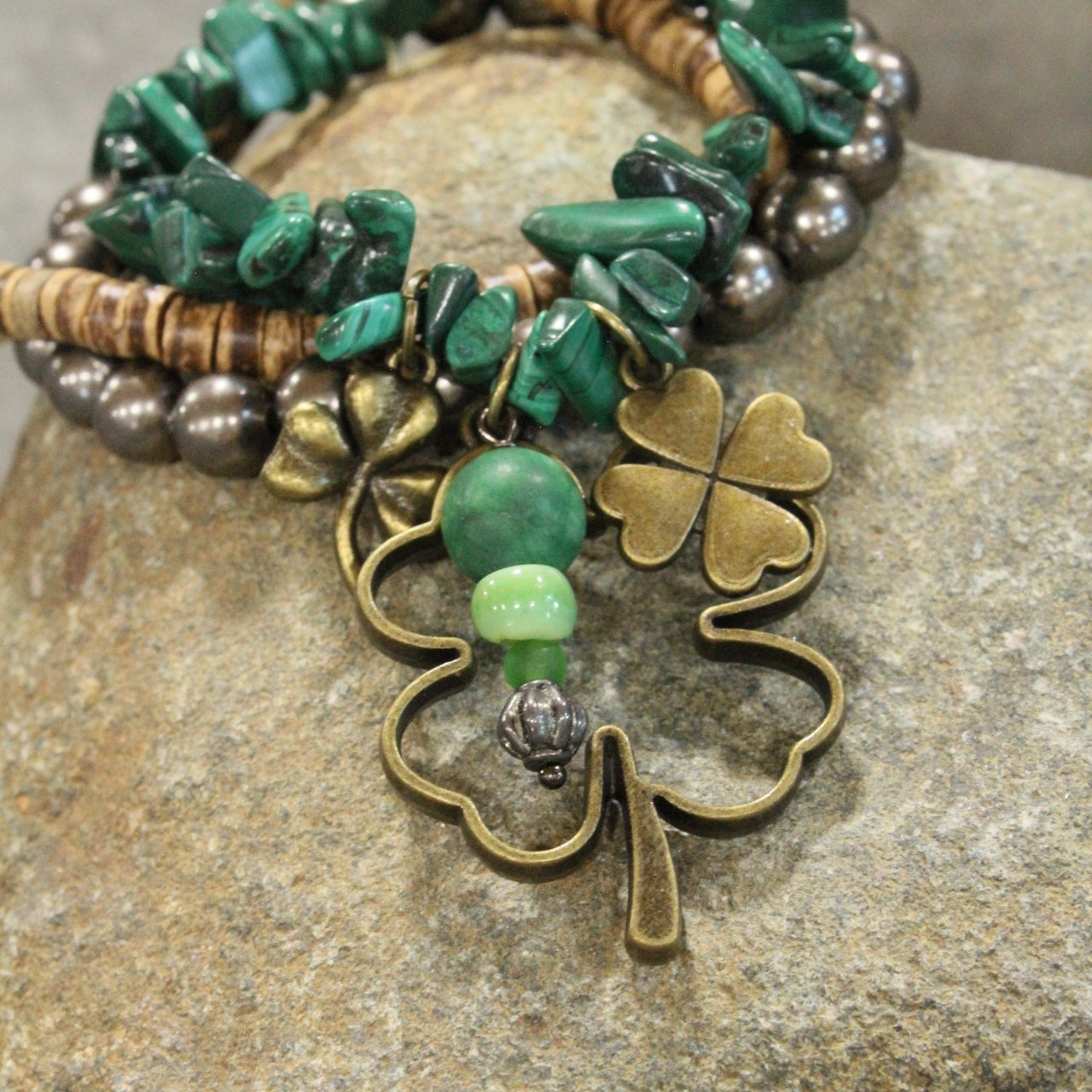 All Kinds Of Luck Shamrock Bracelet Set