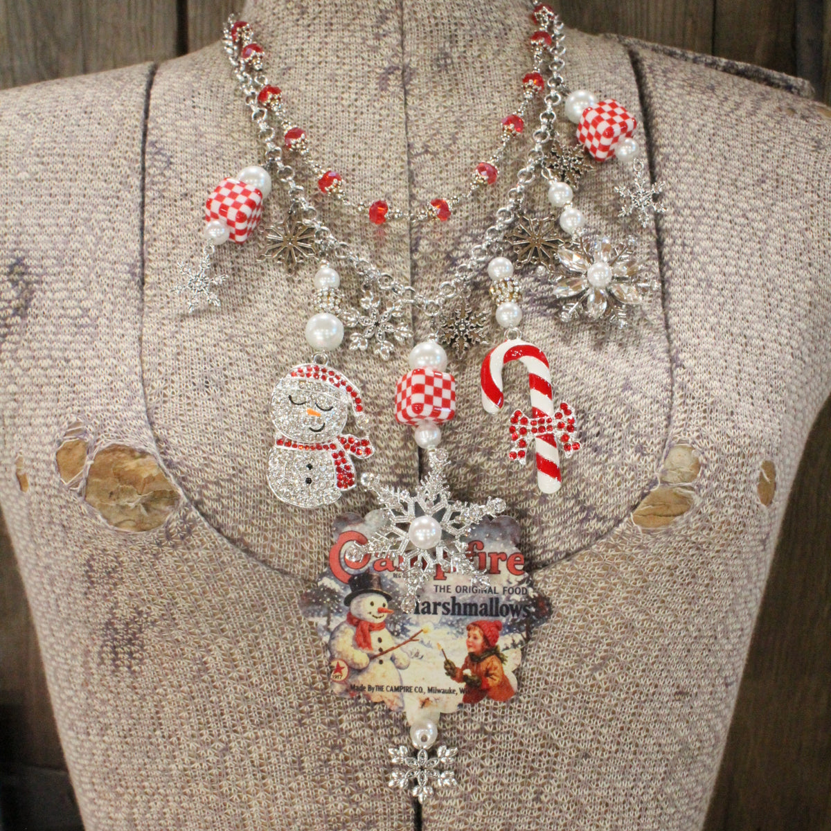 All Things Snow Charm'd Necklace