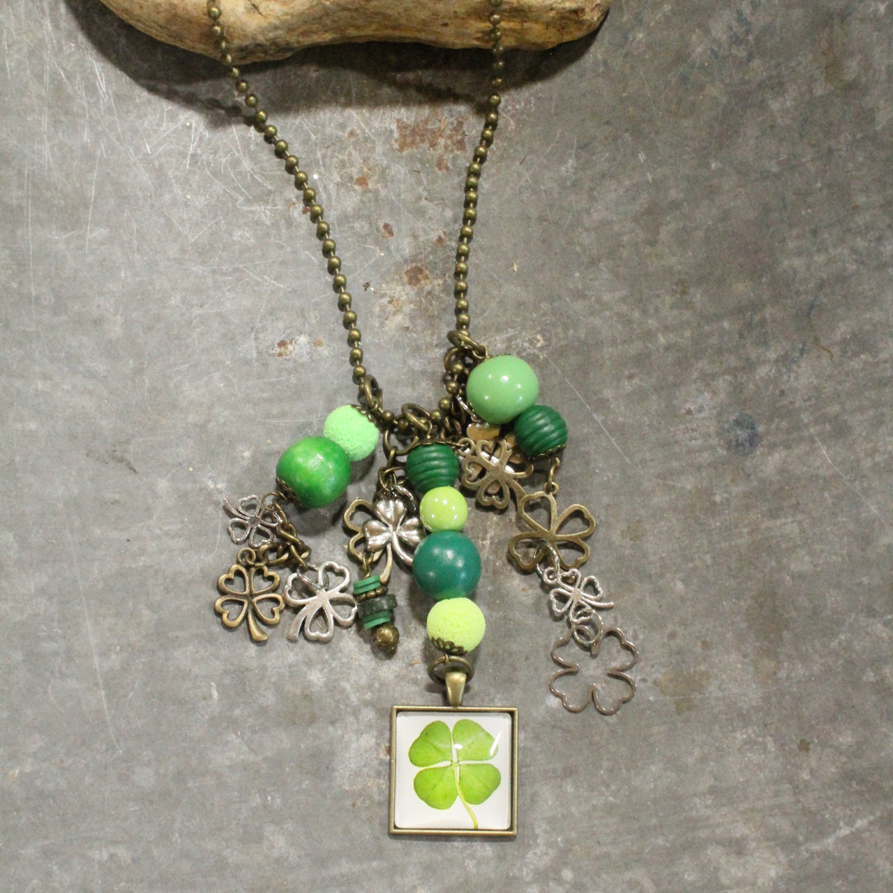 Loads of Luck Charmed Necklace