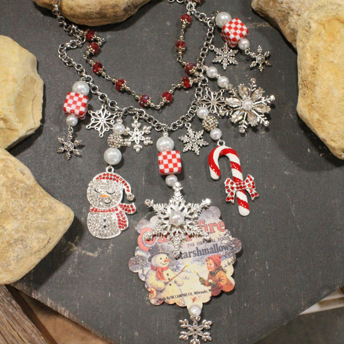 All Things Snow Charm'd Necklace