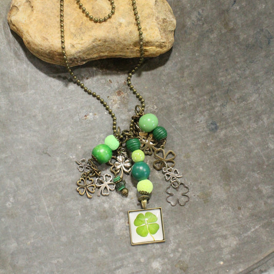 Loads of Luck Charmed Necklace