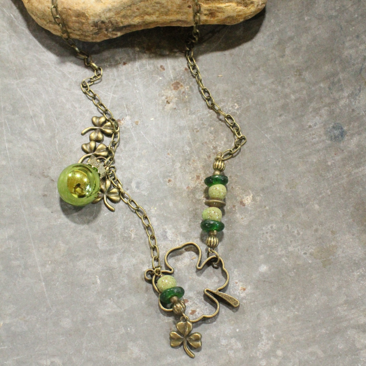 All Kinds Of Luck Shamrock Necklace