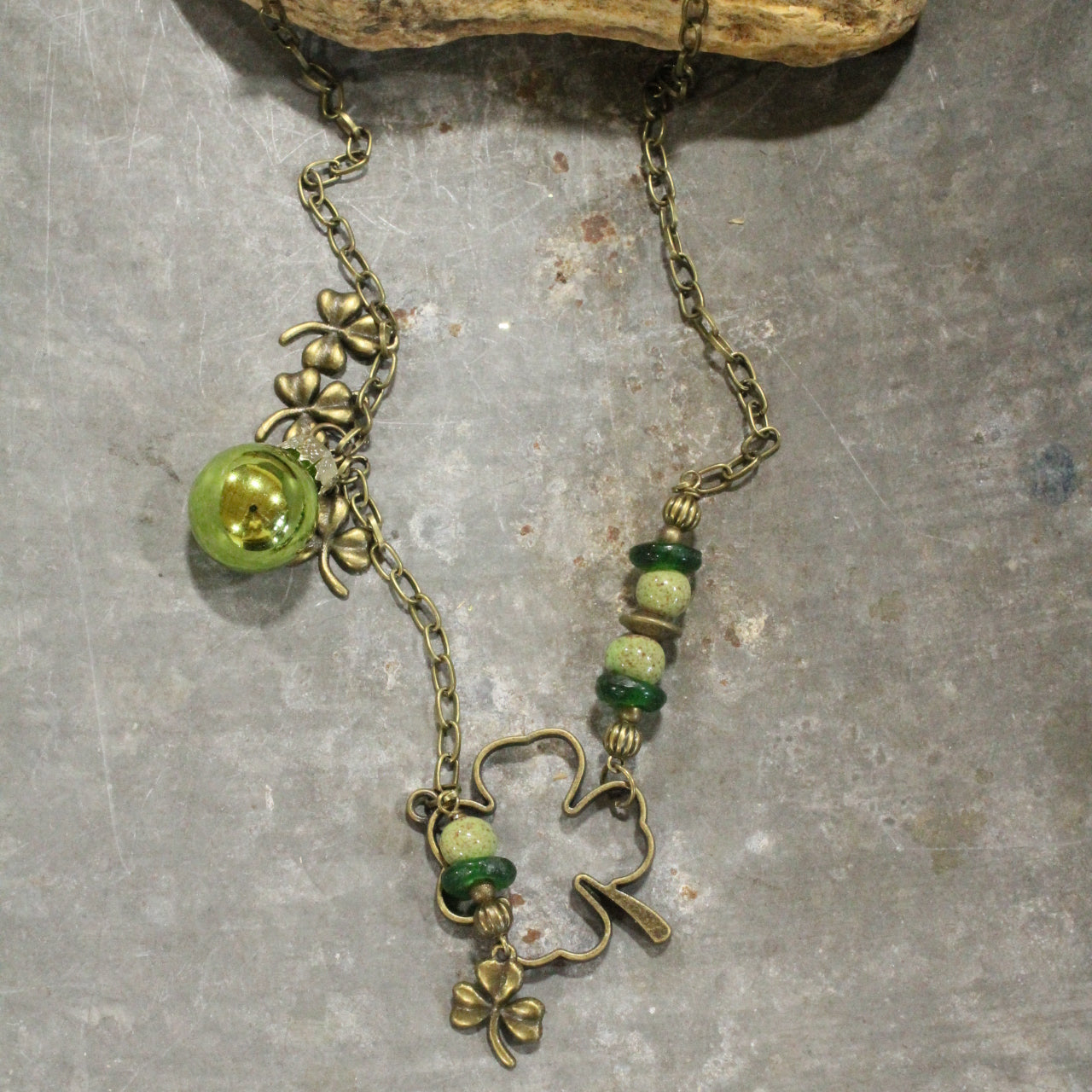 All Kinds Of Luck Shamrock Necklace