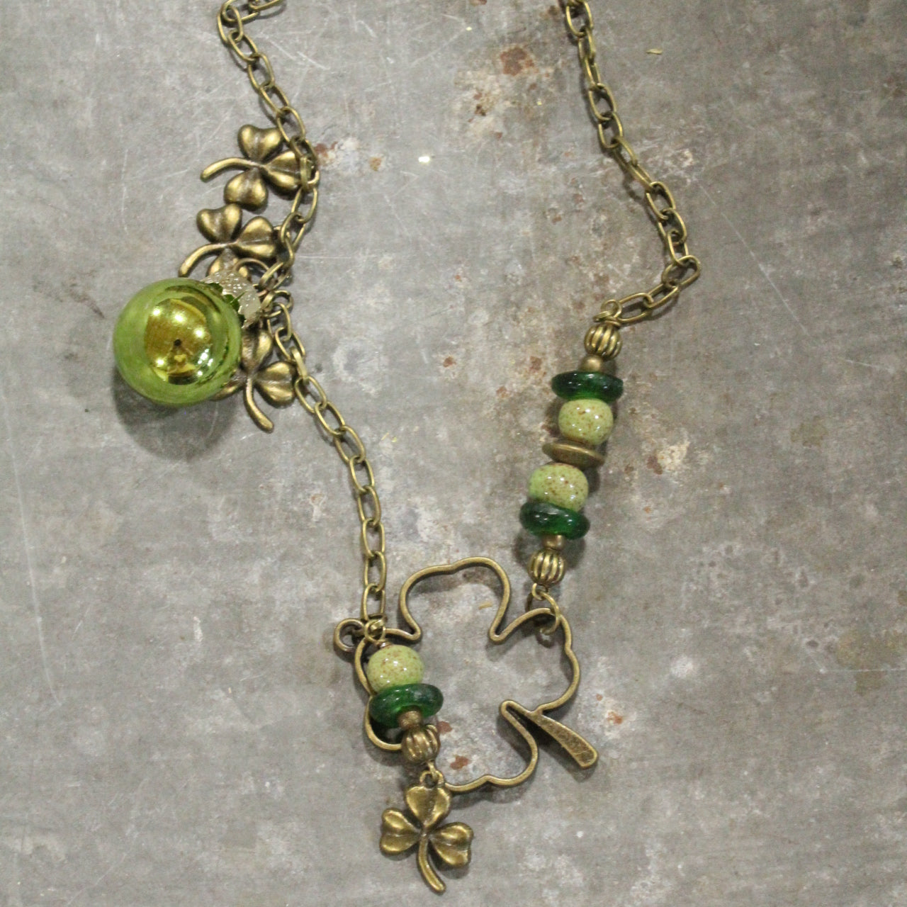 All Kinds Of Luck Shamrock Necklace