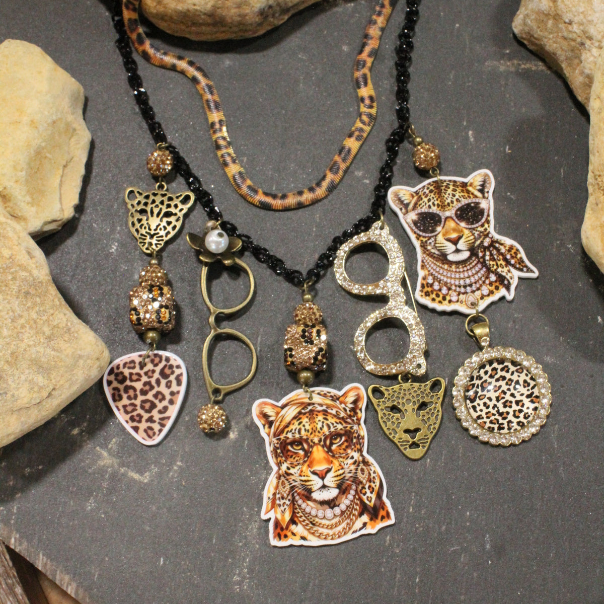 Crazy Rowdy Raccoon Days Charm'd Necklace