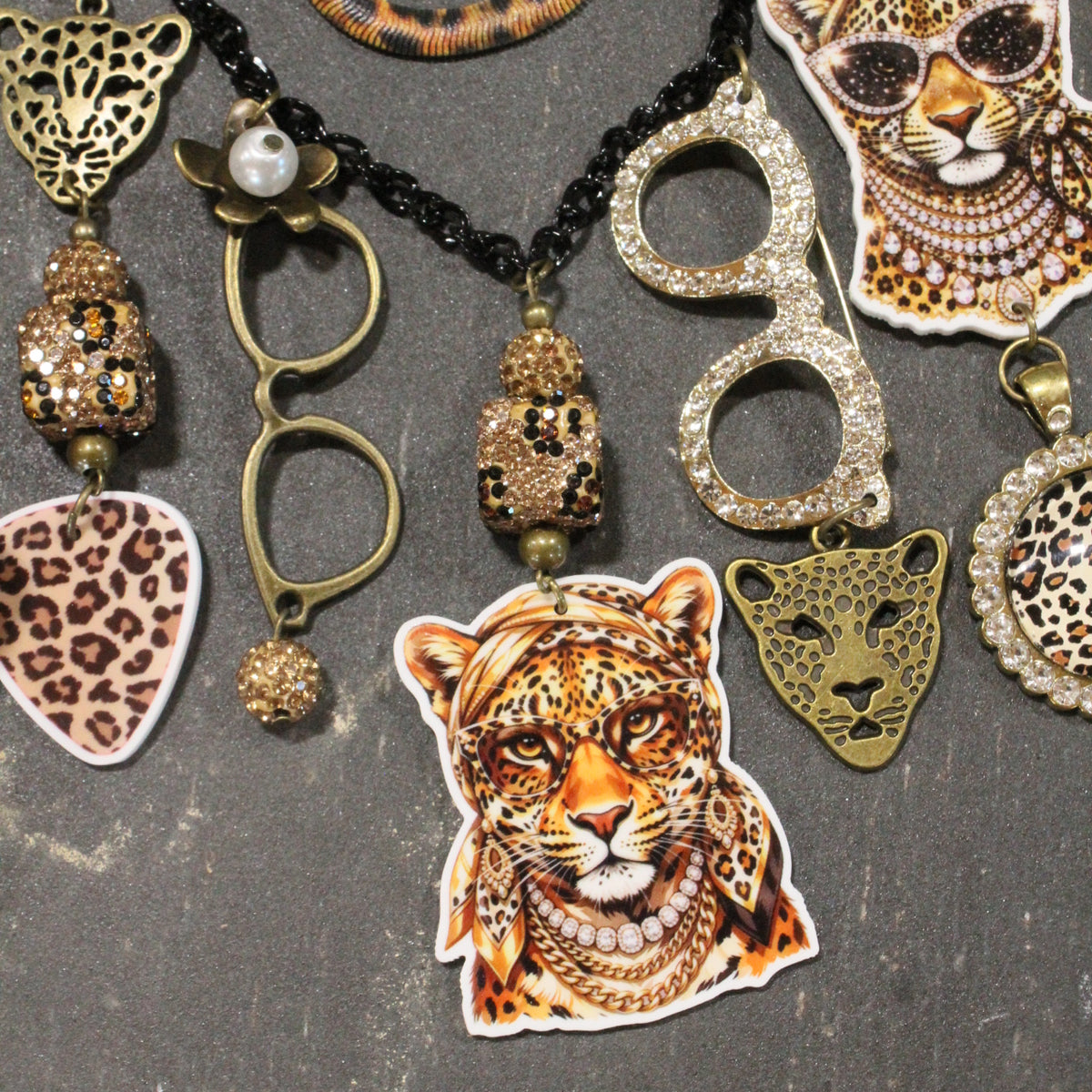 Crazy Cat Days Charm'd Necklace