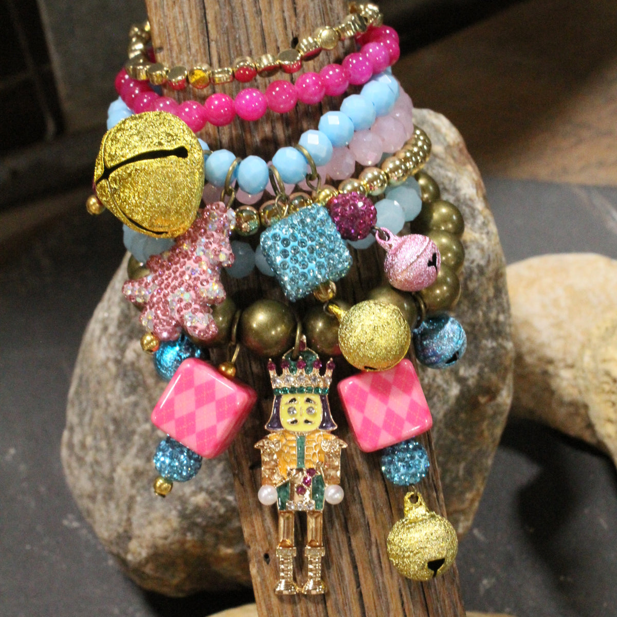 Nutcracker Parade Charm'd Bracelet Set