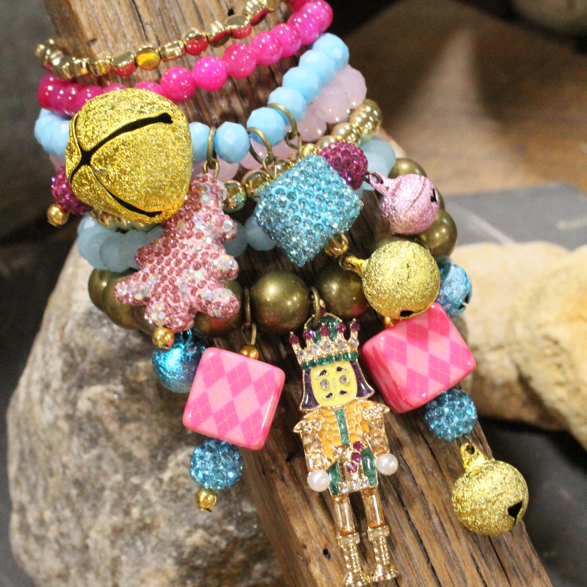 Nutcracker Parade Charm'd Bracelet Set