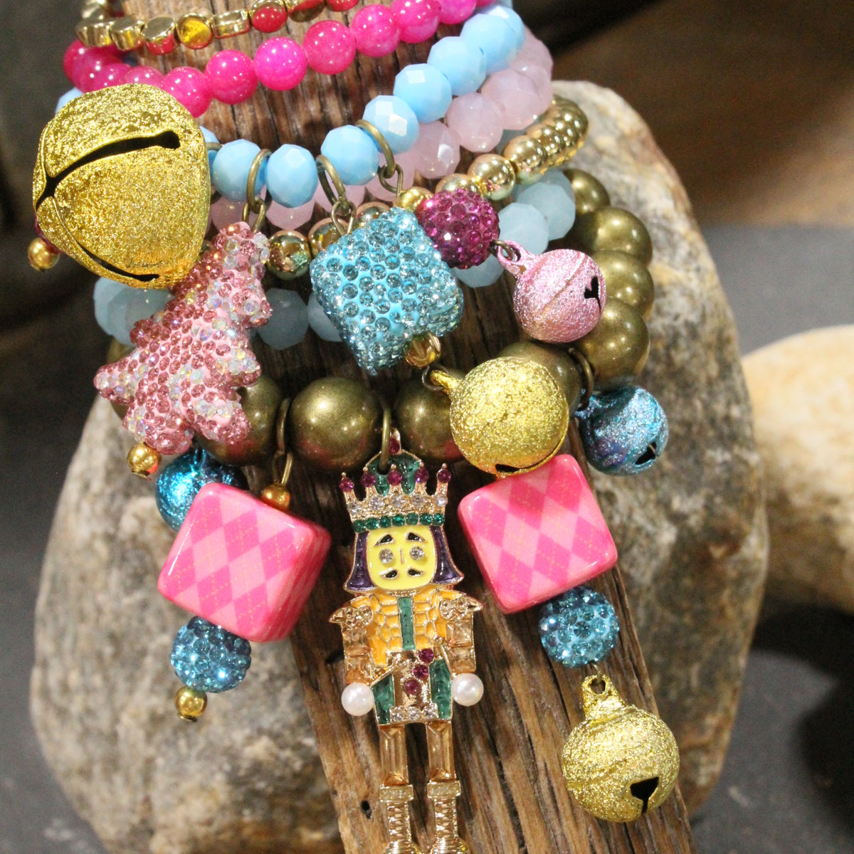 Nutcracker Parade Charm'd Bracelet Set